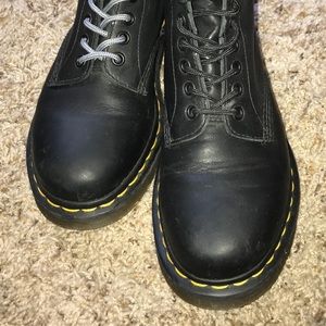 Black Dr. Martens boots